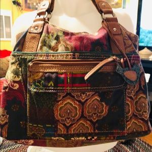EUC FOSSIL HANDBAG
